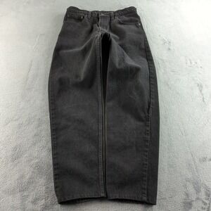 Vintage 90s Levis 550 Jeans 34x31* Black Faded Relaxed Wide Baggy Made Canada
